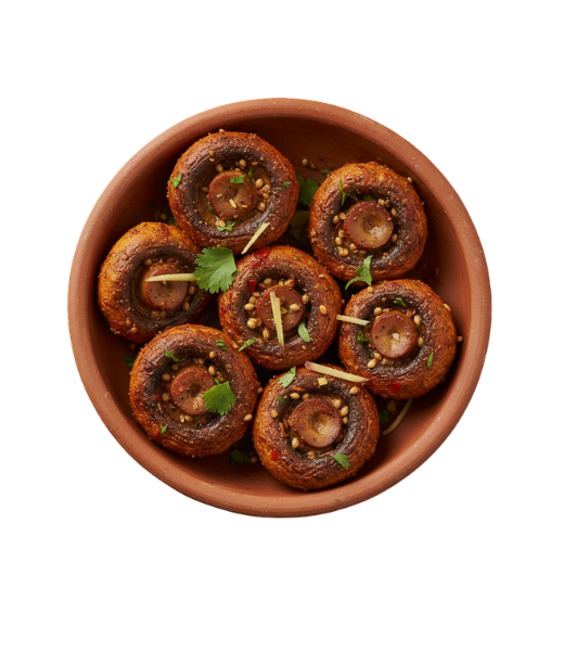 Tandoor Mushrooms