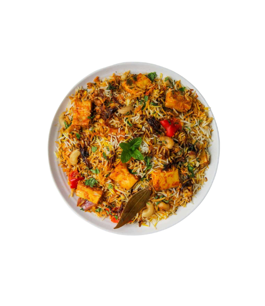 Paneer Ghee Roast Biryani