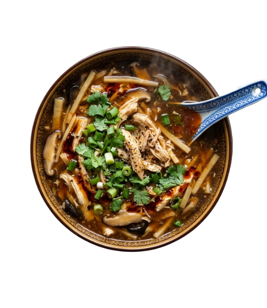 Chicken Hot and Sour Soup